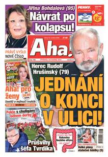 Obálka Aha! - 12.5.2026