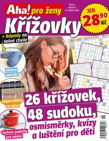 Obálka Aha! pro ženy Křížovky - 5/2026