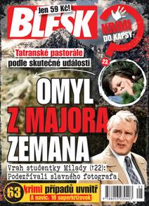 Obálka Blesk krimi do kapsy č.5/2026