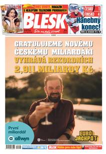 Obálka BLESK - 29.5.2026