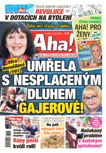 Obálka Aha! - 1.6.2026