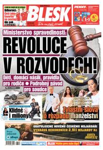 Obálka BLESK - 2.6.2026