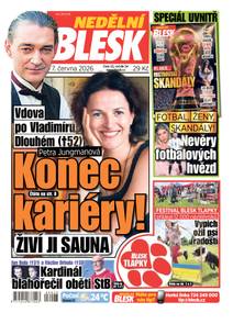 Obálka NEDĚLNÍ BLESK - 23/2026
