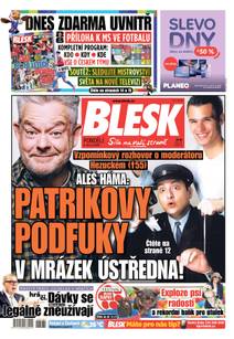 Obálka BLESK - 8.6.2026