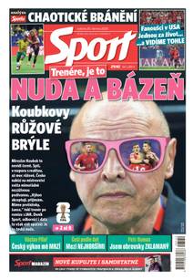 Obálka Sport - 20.6.2026
