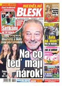 Obálka NEDĚLNÍ BLESK - 25/2026