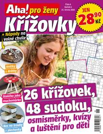 Obálka Aha! pro ženy Křížovky - 6/2026