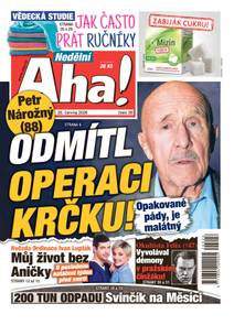 Obálka Nedělní Aha! - 26/2026