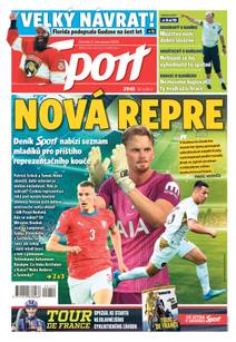 Obálka Sport - 2.7.2026