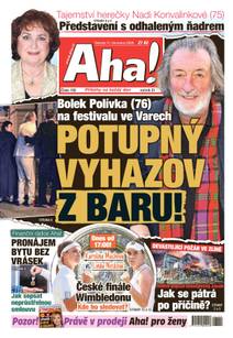 Obálka Aha! - 11.7.2026