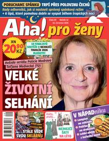 Obálka Aha! pro ženy - 29/2026