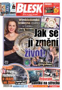 Obálka BLESK - 14.7.2026