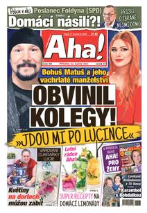 Obálka Aha! - 17.7.2026
