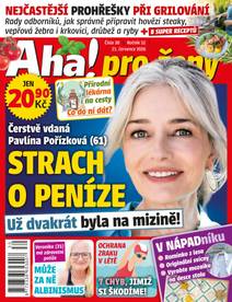Obálka Aha! pro ženy - 30/2026