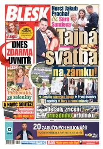 Obálka BLESK - 24.7.2026