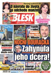 Obálka BLESK - 29.7.2026