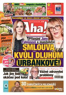 Obálka Aha! - 30.7.2026