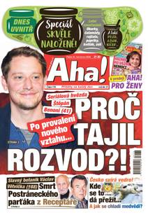 Obálka Aha! - 31.7.2026