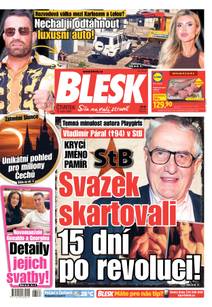 Obálka BLESK - 13.8.2026