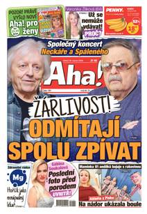 Obálka Aha! - 18.8.2026