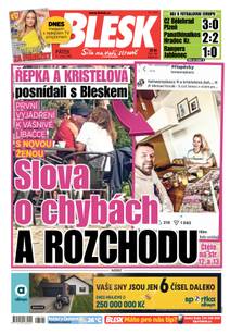 Obálka BLESK - 21.8.2026