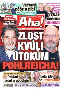 Obálka Aha! - 22.8.2026