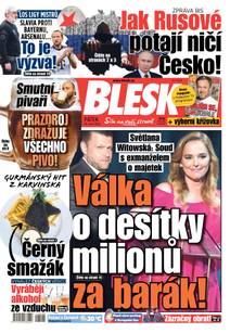 Obálka BLESK - 28.8.2026