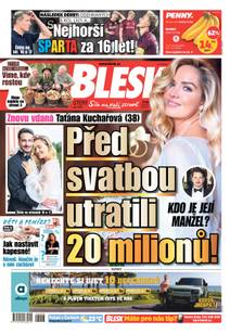 Obálka BLESK - 1.9.2026