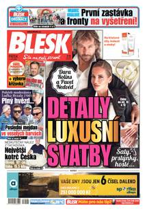 Obálka BLESK - 4.9.2026