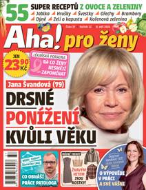 Obálka Aha! pro ženy - 37/2026