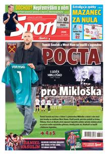 Obálka Sport - 16.9.2026