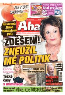 Obálka Aha! - 18.9.2026