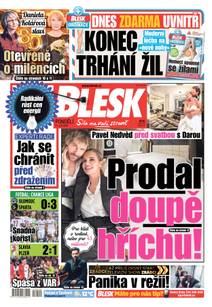 Obálka BLESK - 21.9.2026