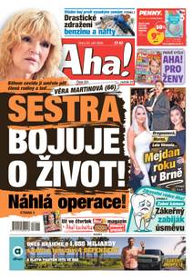 Obálka Aha! - 22.9.2026