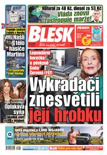 Obálka BLESK - 22.9.2026