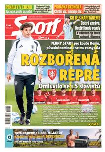 Obálka Sport - 22.9.2026