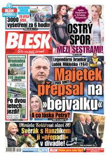 Obálka BLESK - 23.9.2026