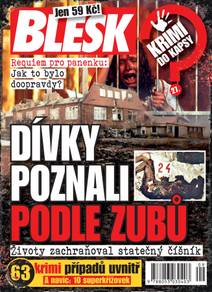 Obálka Blesk krimi do kapsy č.9/2026
