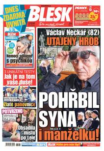 Obálka BLESK - 29.9.2026