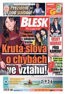 Obálka BLESK - 6.10.2026