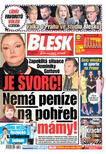 Obálka BLESK - 8.10.2026
