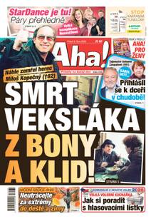 Obálka Aha! - 9.10.2026