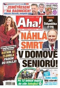 Obálka Aha! - 12.10.2026