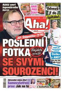Obálka Aha! - 13.10.2026