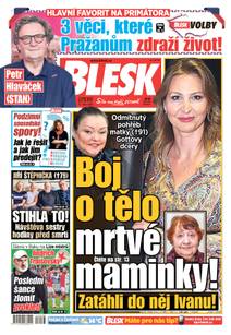 Obálka BLESK - 13.10.2026