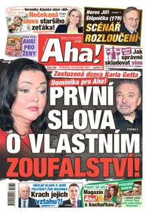 Obálka Aha! - 14.10.2026