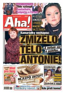 Obálka Aha! - 16.10.2026