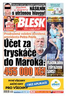 Obálka BLESK - 17.10.2026