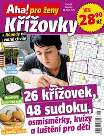 Obálka Aha! pro ženy Křížovky - 10/2026