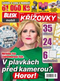 Obálka BLESKmobil KŘÍŽOVKY - 10/2026